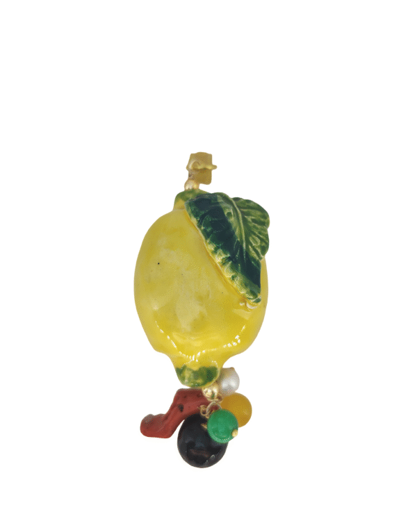 Limon charm grande ceramica perle