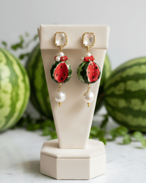 Pendientes sandia joyeria siciliana haydee originales
