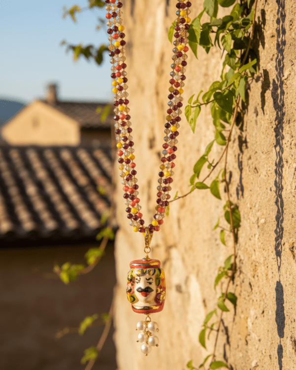 Collar testa di moro siciliano haydee