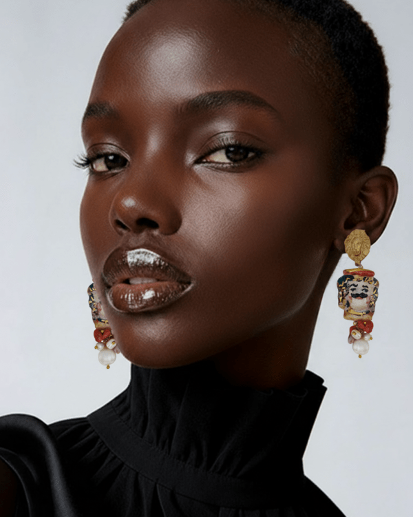 Pendientes leone joyeria siciliana haydee stlyle