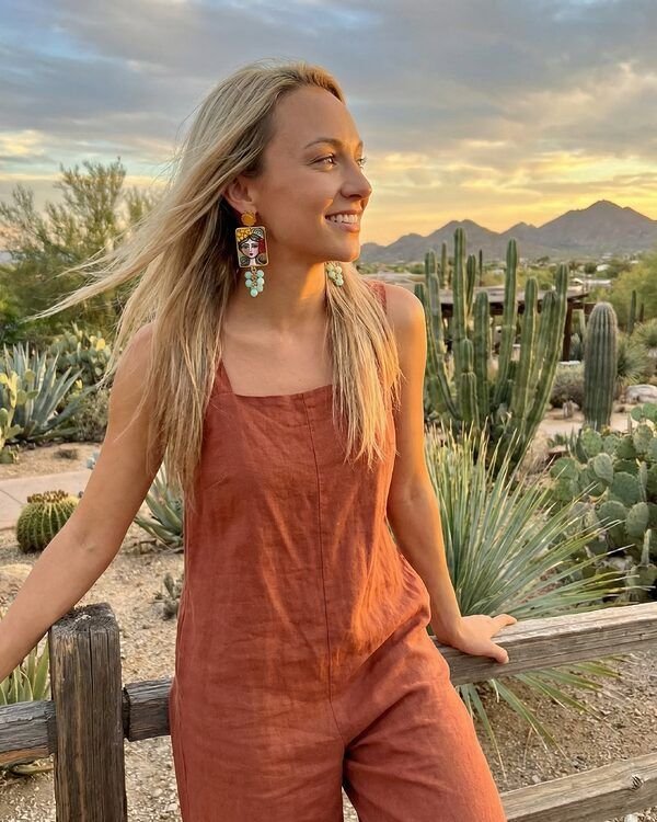 Pendientes haydee testa di moro viaje atardecer
